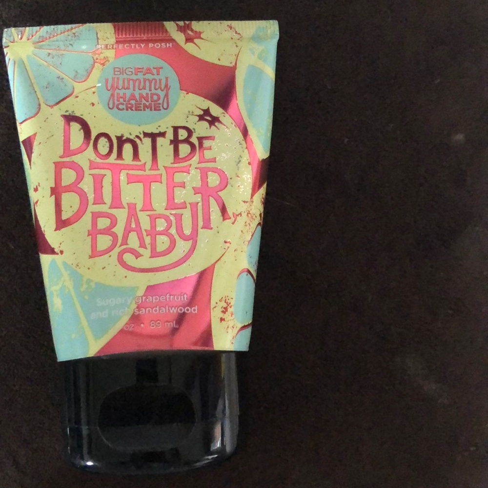 Perfectly posh don’t be bitter baby hand cream